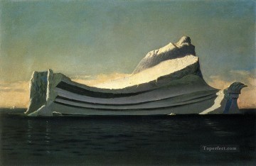 ウィリアム・ブラッドフォード Painting - 氷山の海景 ウィリアム・ブラッドフォード
